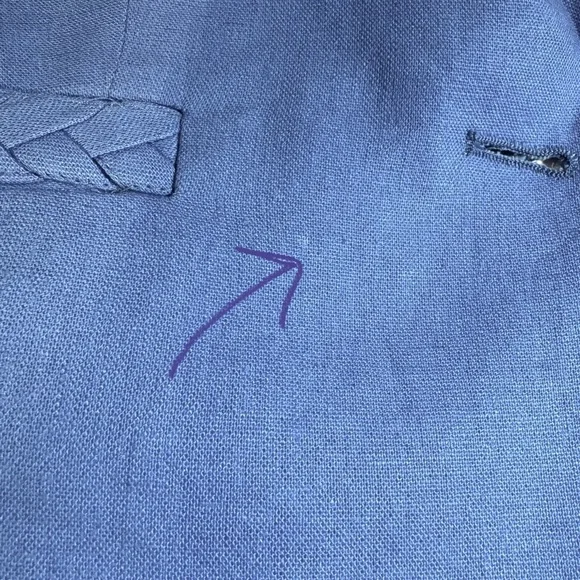 Jason Wu Notch Lapel Crop Blue Blazer NWT Size Small - Picture 7 of 13